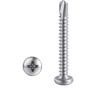 #10 1-1/2 in Stainless Steel Self Drilling Screw