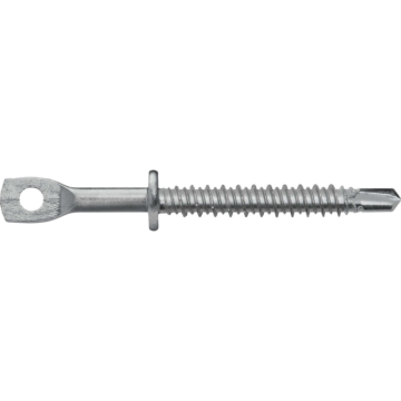 Dewalt Anchors 1/4" x 2" Lag Eye, Lag Eye Tek Screw, Zinc