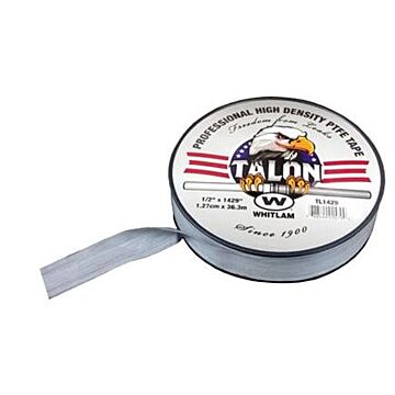 J.C. Whitlam TALON Professional High Density Gray PTFE Tape 1/2 in. x 1,429 in.