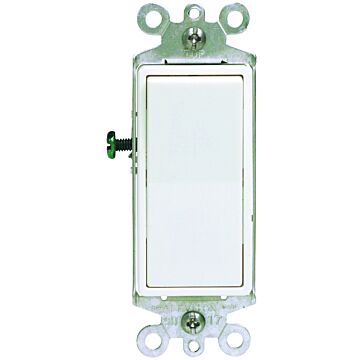 Pass & Seymour radiant® 15A Single-Pole Switch, White