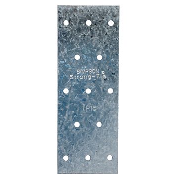 Simpson Strong-Tie TP 20 Gauge Galvanized Tie Plate - 1-13/16 in. x 5 in.