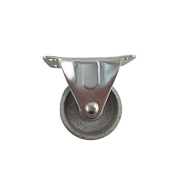 World Casters & Equipment Manufacturing 150 lb 2 in Steel Rigid Caster
