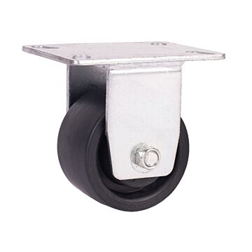 World Casters & Equipment Manufacturing 500 lb 3 in Duraplas (Polyolefin) Rigid Caster