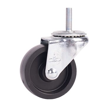 World Casters & Equipment Manufacturing 250 lb 3 in Polyolefin Swivel Caster