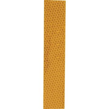 Hy-Ko 1 In. x 6 In. Yellow Reflective Safety Tape Strips (3-Count)