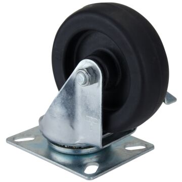 World Casters & Equipment Manufacturing 300 lb 4 in Polyolefin Swivel Caster
