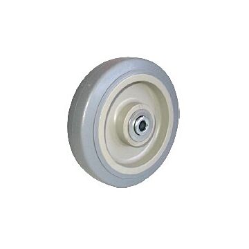 World Casters & Equipment Manufacturing 4 in 1-1/4 in 250 lb Plain Bore Wheel