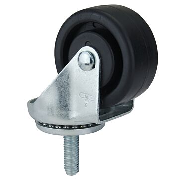 World Casters & Equipment Manufacturing 300 lb 3 in Polyolefin Swivel Caster
