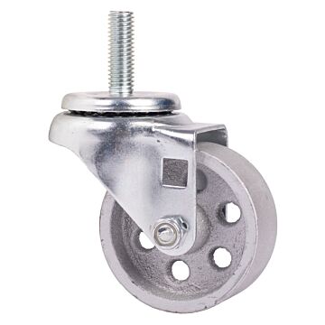World Casters & Equipment Manufacturing 300 lb 3 in Steel Swivel Caster
