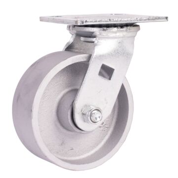 World Casters & Equipment Manufacturing 900 lb 5 in Steel Swivel Caster