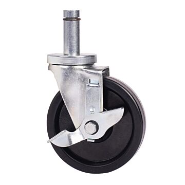 World Casters & Equipment Manufacturing 350 lb 5 in Phenolic Swivel Caster