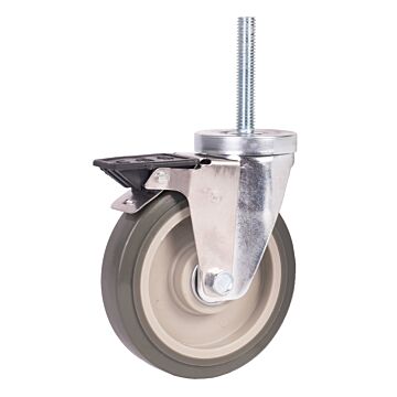 World Casters & Equipment Manufacturing 300 lb 5 in Swivel Caster