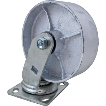 World Casters & Equipment Manufacturing 900 lb 6 in Steel Swivel Caster