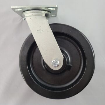 World Casters & Equipment Manufacturing 900 lb 8 in Phenolic Swivel Caster