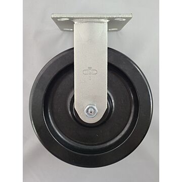 World Casters & Equipment Manufacturing 900 lb 8 in Phenolic Rigid Caster