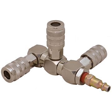 TRICPLR-03SWV1/4inNPT303StainlessSteelM-StyleTri-Coupler