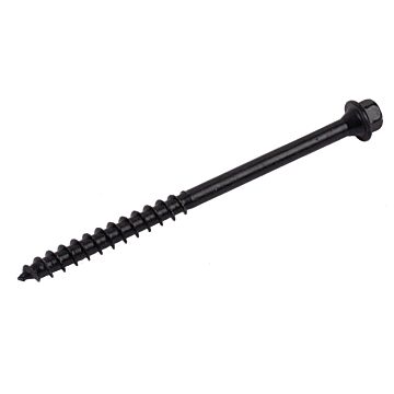 1/4" x 4" Hex Head, Timber Lag Screw, Epoxy Coated 