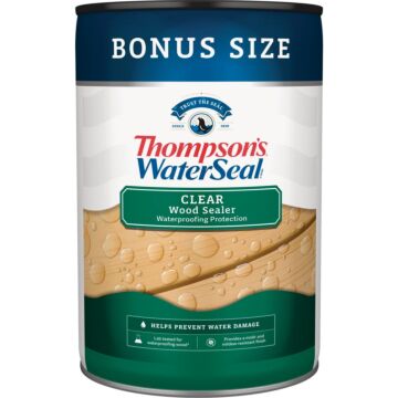 Thompson's WaterSeal Waterproofing Wood Sealer (Clear) 6 gal