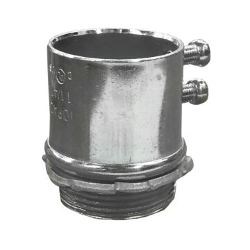 1-1/4 in Male NPS 1.69 in 1.75 in EMT Set Screw Connector