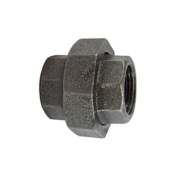 Midland Industries 2-1/2 BLACK UNION