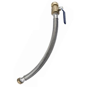 Boshart Industries NL 3/4"PF VALVE x 3/4"FPT W.H. VALVE W/ WATER HEATER CONNECT