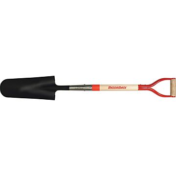 Razor-Back 14 In. Drain Spade with Wood Handle