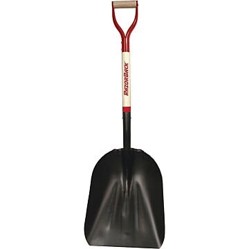 Razor-Back Western Pattern Steel Scoop Shovel