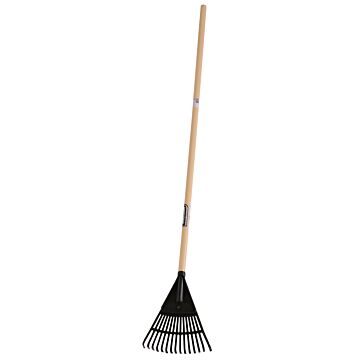 UnionTools 14 Tine Poly Shrub Rake