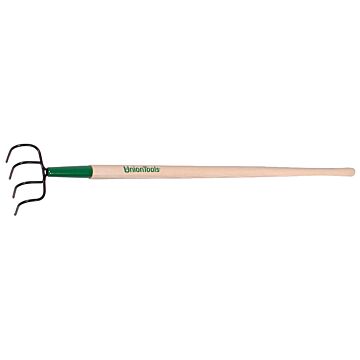 UnionTools 4-Tine Steel Garden Cultivator