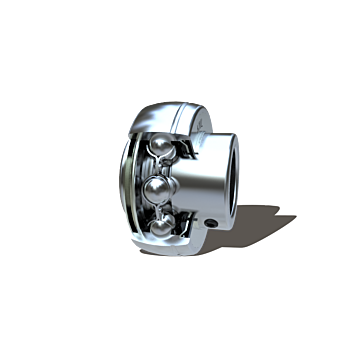 KML 3/4 in 47 mm 31 mm Greasable Insert Bearing