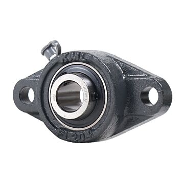 KML Standard  2 Bolt Flange  Bearing, 3/4" Set Screw Lock, Extended Race UCFL20412