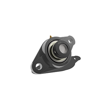 KML 3/4 in 125 mm Cast Iron 2-Bolt/Hole Flange Mount Ball Bearing