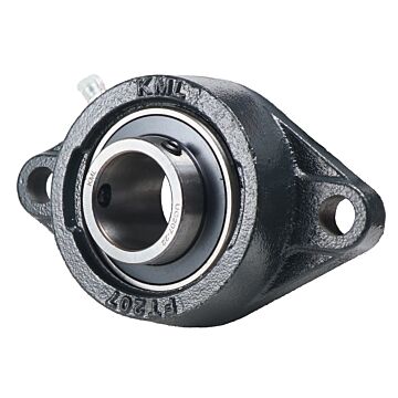 KML 1-3/8 in 156 mm Cast Iron 2-Bolt/Hole Flange Mount Ball Bearing