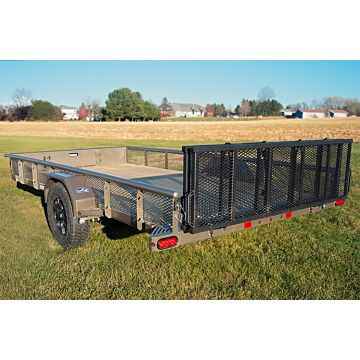 Diamond C 77" Premium Single Axle 12' Utility Trailer - Venture Edition