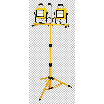 Voltec Power and Lighting LED 8800 Lumens 50000 hrs Double Head Tripod Work Light