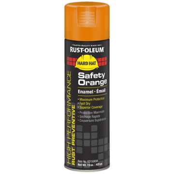 Rust-Oleum High Performance - V2100 System Enamel Spray Paint - Colors - Safety Orange