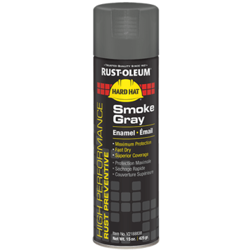Rust-Oleum High Performance - V2100 System Enamel Spray Paint - Colors - Smoke Gray
