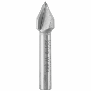Vermont American 60-Degree x 7/16 In. Carbide Tipped V-Groove Bit