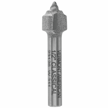 Vermont American 1/2 In. x 1/2 In. Classical 1/4 Shank