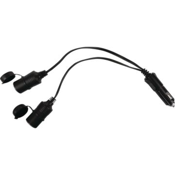 Custom Accessories Double Outlet Lighter Adapter 12V