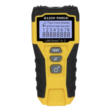 Klein Tools Ethernet Cable Tester Kit, LAN Scout® Jr. Cable Tester, RJ45 Remote