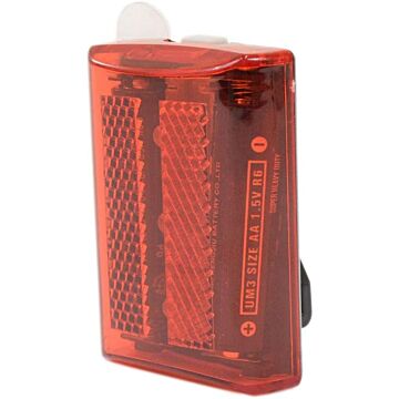 Diamond Visions Inc Red Emergency Flasher with Battery