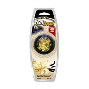 Auto Expressions Vent Fresh VNTFR-33 Air Freshener, 7 mL, Liquid, Vanilla Blossom