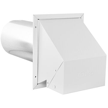 Imperial R2 Series Exhaust and Intake Hood Steel Hood (White) 6 in.