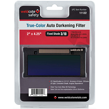 Weldcote Auto Darkening Filter 2" x 4.25"