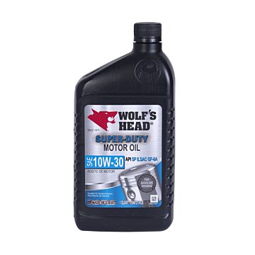 Wolfs Head Wolf's Head 836-91076-56 1 qt Super-Duty Motor Oil