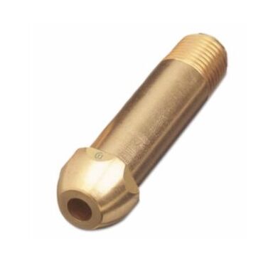 Western Enterprises® 1/4 in NPT 2-1/2 in L Brass Regulator Inlet Nipple