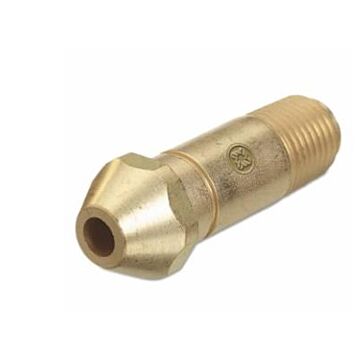 Western Enterprises® 1/4 in NPT 1-15/16 in L Brass Regulator Inlet Nipple
