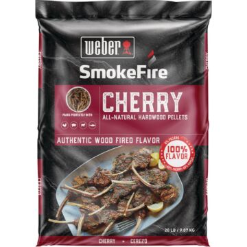 Weber SmokeFire Cherry Wood Grilling Pellets - 20 lb