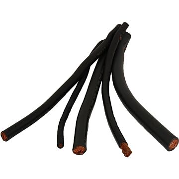 Direct Wire & Cable #2 AWG Black Welder Cable